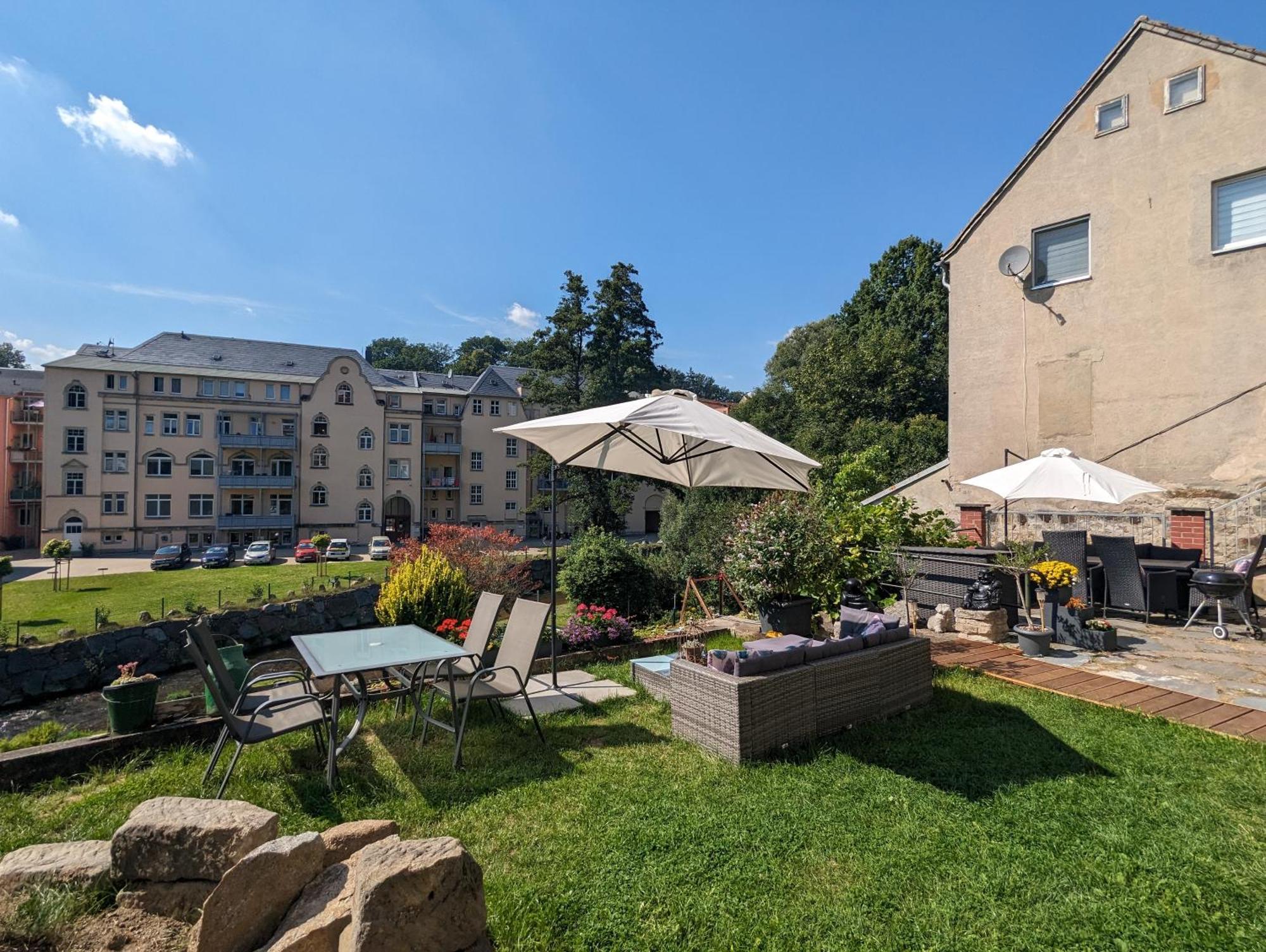 Uo2 - Urlaubsmagie - Garten, Whirlpool, Sauna Apartment Sebnitz Exterior photo