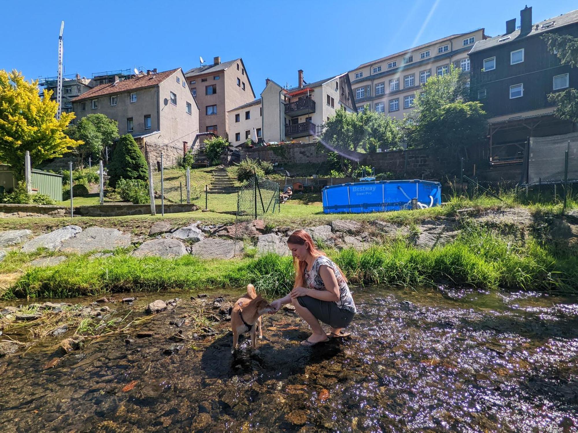 Uo2 - Urlaubsmagie - Garten, Whirlpool, Sauna Apartment Sebnitz Exterior photo