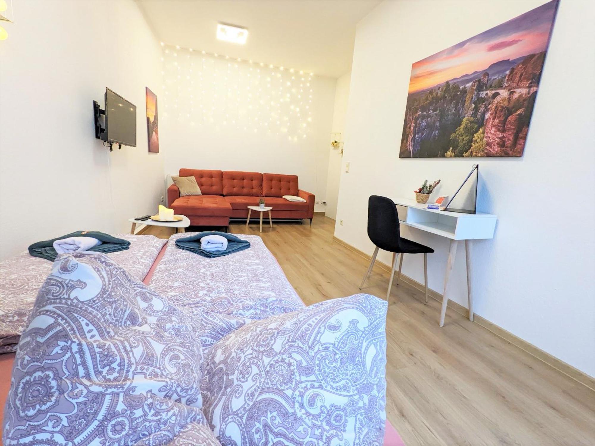 Uo2 - Urlaubsmagie - Garten, Whirlpool, Sauna Apartment Sebnitz Exterior photo