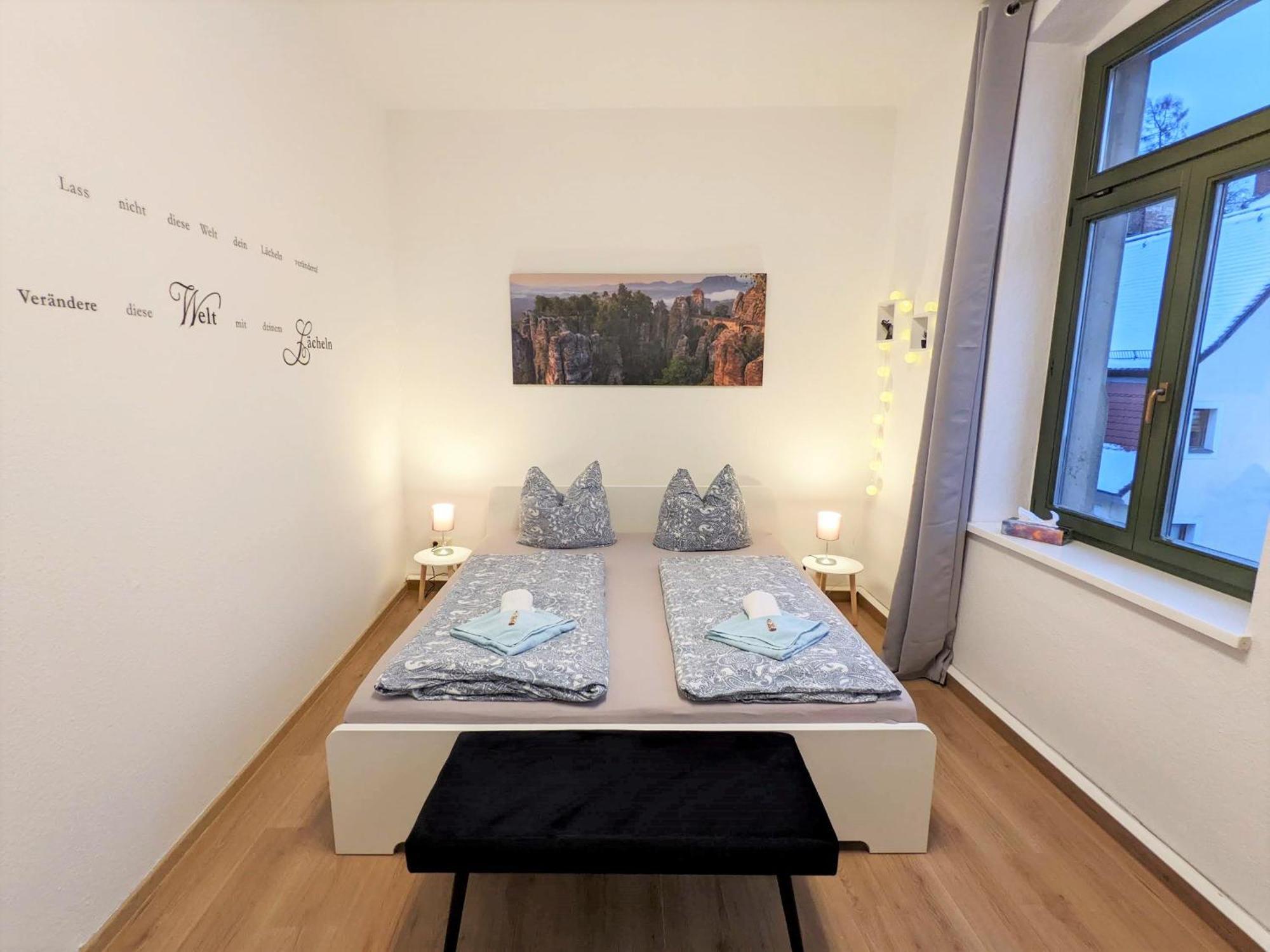 Uo2 - Urlaubsmagie - Garten, Whirlpool, Sauna Apartment Sebnitz Exterior photo