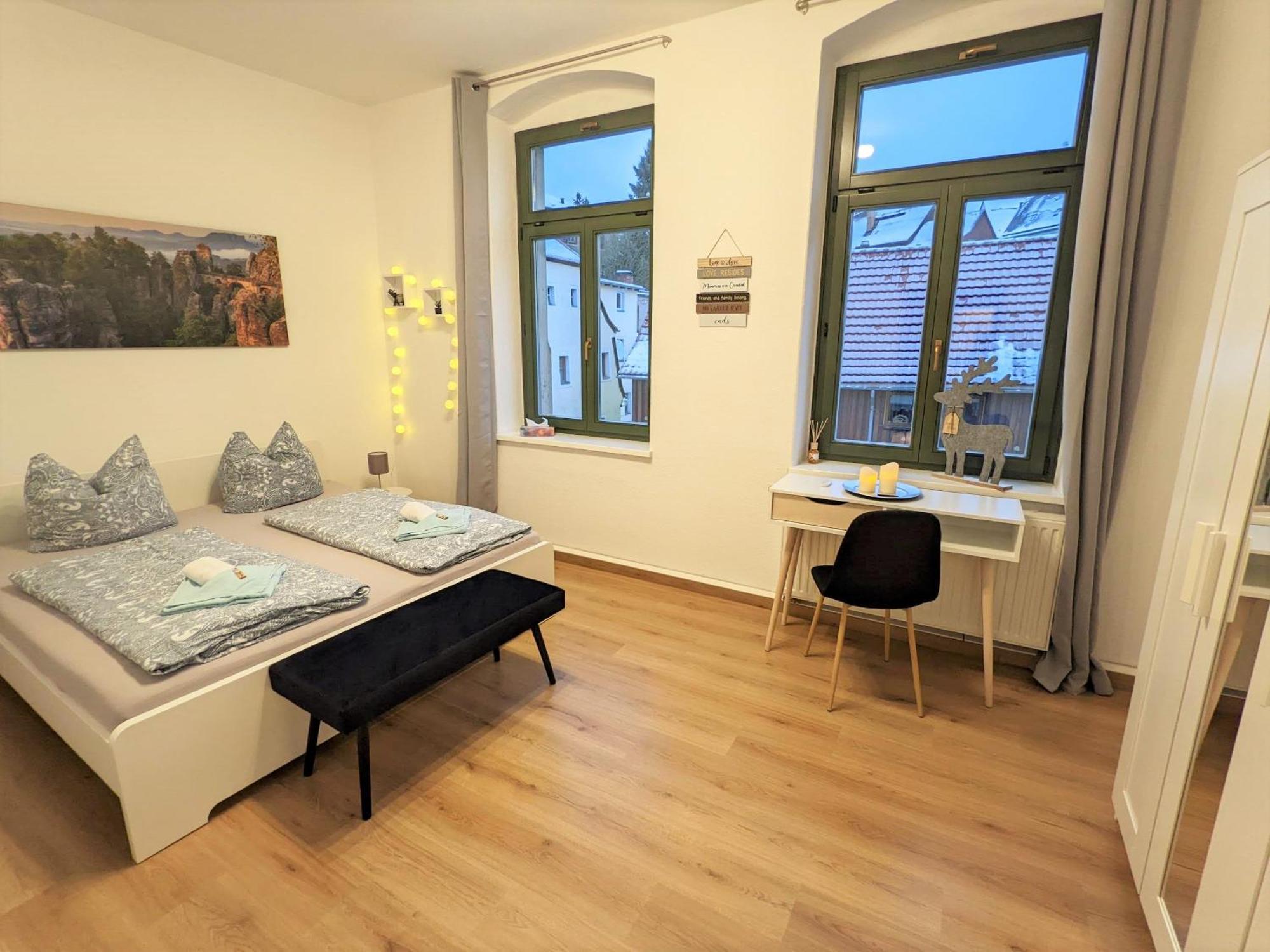 Uo2 - Urlaubsmagie - Garten, Whirlpool, Sauna Apartment Sebnitz Exterior photo